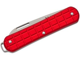 Складной нож Fox Vulpis Grenade Pattern, сталь N690Co, рукоять алюминий, красный