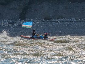 Река Индигирка. Через Ущелье Восторга и Восхищения! Маршрут: п.Усть-Нера - с.Хонуу