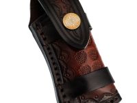 Складной нож Витязь B5298D, сталь дамаск, рукоять дерево, художественное травление