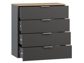 Комод Енссон 91x96 Графитовый