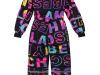 Зимний комбинезон из мембранной ткани для девочки