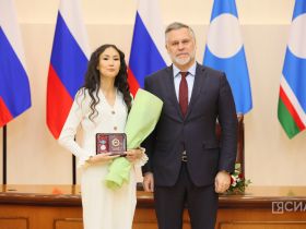 В Якутии вручили государственные награды многодетным матерям