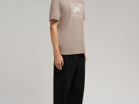 Свободная футболка comfort fit из хлопкового джерси