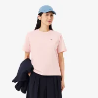 Женская футболка Lacoste свободного кроя из мягкого хлопка