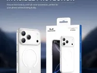 Чехол-накладка Keephone X-Crystal MagSafe для Apple iPhone 17 Pro Max пластиковый (прозрачный)