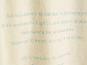 Футболка оверсайз с принтом, Желтый