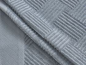 Полотенце махровое Zigzag, синее