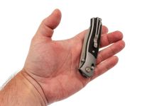 Складной нож SRM Medal 259L-AK, сталь 14C28N, рукоять эбен