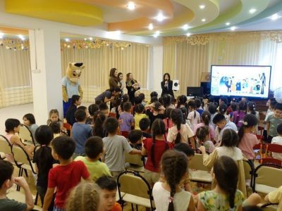 Воспитанникам детского сада «Остров сокровищ» показали новинки якутской мультипликации