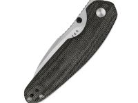 Складной нож Kizer Meteora, сталь Nitro-V, рукоять микарта, черный