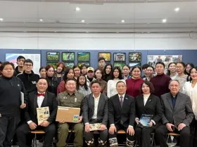 В Музее музыки и фольклора народов Якутии открылась фотовыставка бойца СВО с позывным «Лирик»