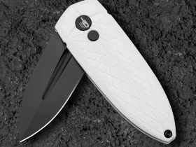 Складной нож Bestech Knives Ququ, сталь 14C28N, рукоять G10, белый