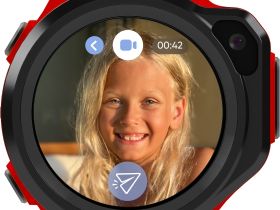 Умные часы Elari Kidphone 4GR M Красные