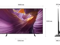 Телевизор Samsung QE83S85FAEXRU, 83", OLED, 120 Гц, Smart TV