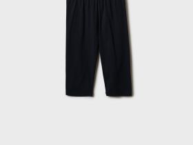 Брюки трикотажные для девочек (легинсы укороченные)