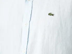 Мужская льнаная рубашка Lacoste