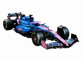 C64012W Конструктор Гоночный болид BWT Alpine Formula One Team A525 1:8
