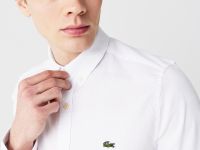 Мужская рубашка Lacoste приталенного кроя