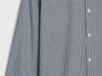 Рубашка в клетку виши, Синий