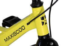Детский велосипед Maxiscoo Space Deluxe Plus 14, год 2026, цвет Желтый