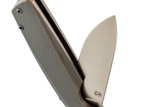 Складной нож Steelclaw SC03, сталь M390, рукоять титан