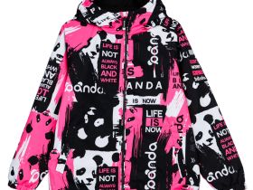 Куртка текстильная с полиуретановым покрытием для девочек (ветровка)