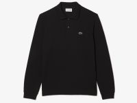 Мужское поло Lacoste L.12.21 классического кроя с длинным рукавом