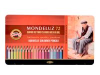 Набор карандашей акварельных Koh-I-Noor "Mondeluz" 72 цв в металле