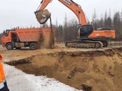 В Якутии оштрафуют подрядчика за срыв срока ремонта автодороги