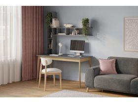 Полка Брилл 134x24 Графитовый