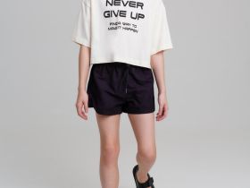 Шорты текстильные пляжные для девочек