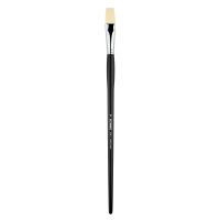 Кисть жесткая синтетика №16 плоская удлиненная Sketchmarker "352L" ручка длинная