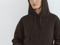 Флисовое худи, Коричневый