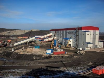 На ГОК «Денисовский» загорелся ленточный конвейер