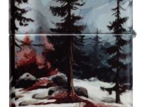 Зажигалка ZIPPO Frozen Valley с покрытием 540 Matte, латунь/сталь, разноцветная, матовая, 38x13x57 мм