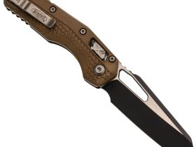 Складной нож Microtech MSI 210T-1PMDE, сталь M390MK, рукоять полимер