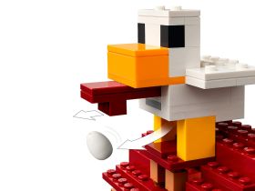Minecraft 21273 Конструктор Нападение на деревню воздушных шаров Гаста