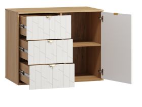Тумба Монблан 93x76 Грань Белый