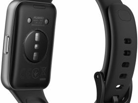 Умные часы HUAWEI Band 11 алюминевые тёмно-серые, с чёрным ремешком
