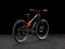 Подростковый велосипед Cube Reaction 240 Pro, год 2025, цвет Черный-Синий