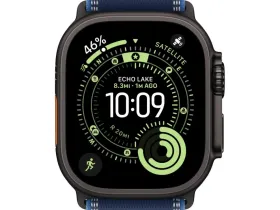 Смарт-часы Apple Watch Ultra 3 49mm Black Titanium Case with Blue/Bright Blue Trail Loop (S/M)