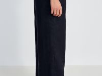 Брюки прямого кроя изо льна