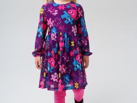 Платье трикотажное для девочек