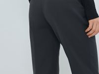 Укороченные брюки из хлопка, Серый