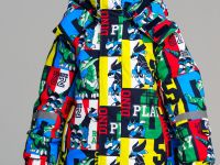 Куртка текстильная с полиуретановым покрытием для мальчиков