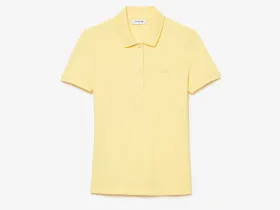 Женское поло Lacoste приталенного кроя из эластичного хлопка