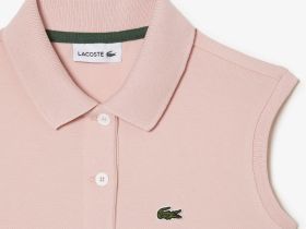 Детское платье - поло Lacoste Pleated