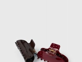 Заколка-краб для волос, 2 шт., Мультицвет