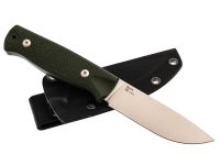 Нож Hot Knife Hoot, сталь D2, рукоять микарта, зеленый