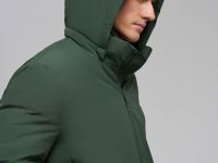 Утепленная куртка с воротником-стойкой